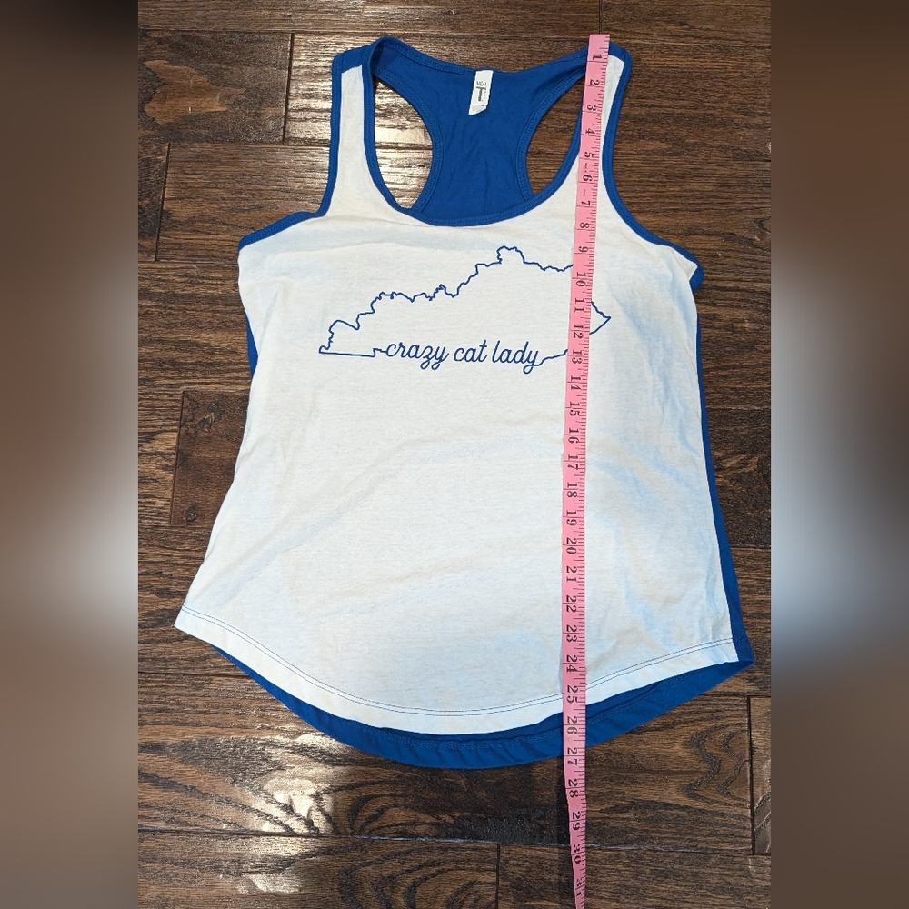Kentucky Crazy Cat Lady University of Kentucky Wildcats Tank Top - Picture 7 of 7